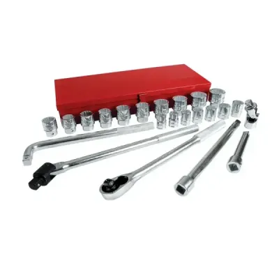 Juego 24 Copas Y Accesorios Cuadro 3/4' Pulgadas Urrea