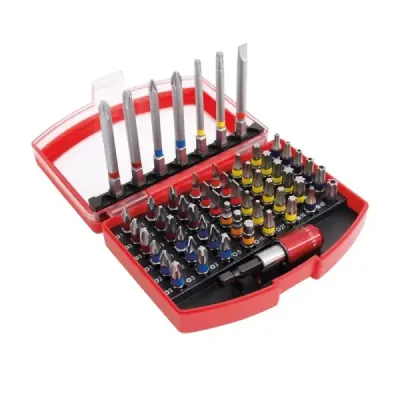 Juego De Puntas Destornillador Y Adaptadores Urrea 56 Piezas