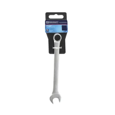 Llave Mixta De 12 Mm Toolcraft Con Acabado Pulido Espejo