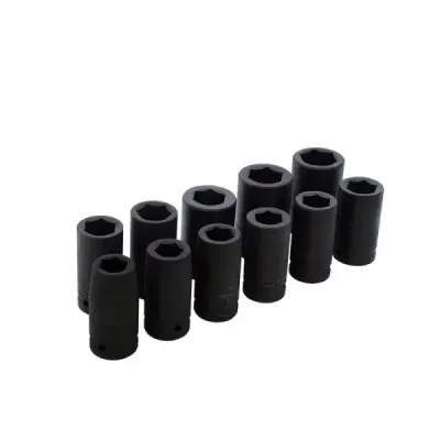 Juego 11 Copas De Impacto Cortas Métricas Urrea Cuadro 3/4'