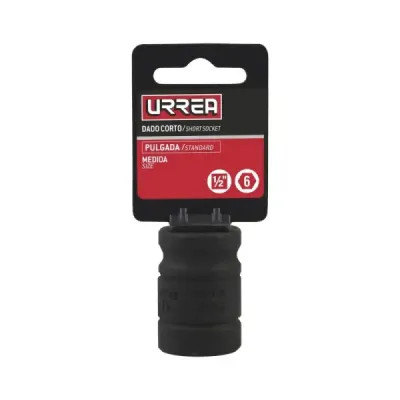 Copa De Impacto Larga 30 Mm 6 Puntas Urrea Cuadrante 3/4'