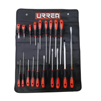 Set 19 Destornilladores Combinados Urrea Mango Bimaterial