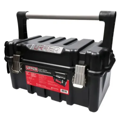 Caja De Herramientas De 17' Uso Pesado Urrea Color Negro