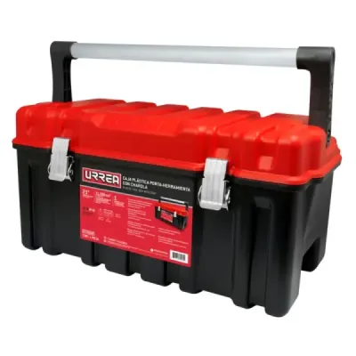Caja De Herramientas De 21' Uso Pesado Urrea Color Rojo