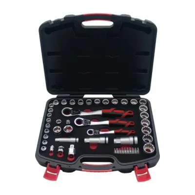 Juego 49 Copas Accesorios 1/4' 3/8' 1/2' Go-through Urrea