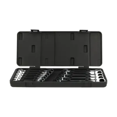 Juego 12 Llaves Combinadas Ratchet Métricas Urrea Spline