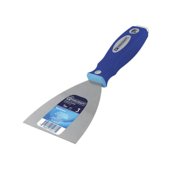 Espátula Rígida De 2'' En Acero Toolcraft Mango Bimaterial (TC1781)
