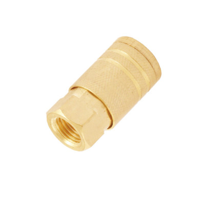 Acoplador Rápido De Latón Hembra Toolcraft De 1/4 Npt (TC2001)