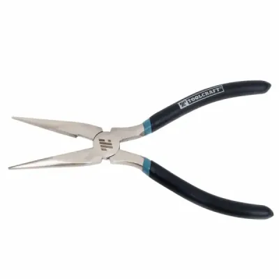 Alicate De Punta Y Corte 8' Toolcraft Con Mangos De Vinil