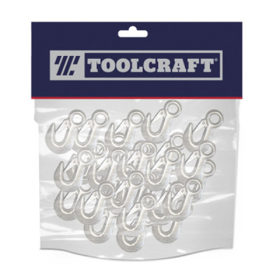 5 Guardacabos De 3/8'' Toolcraft Para Cable De Acero (TC2617)