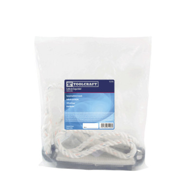 Cable De Seguridad Con Amortiguador 1.8 M Toolcraft Trenzada (TC2728)
