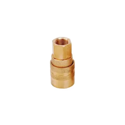 Acople De Bronce Conexión Rápida Hembra 1/4' Npt Surtek