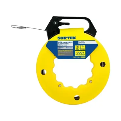 Sonda Para Cable 15 M Alambre 1.1/16' X 1/8' Acero Surtek