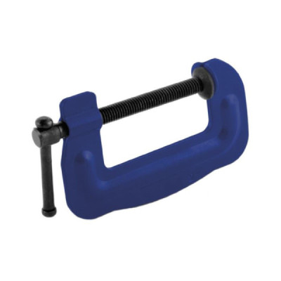 Prensa Tipo C De 2.1/2'' Troquelada Toolcraft De Uso Ligero (TC2852)
