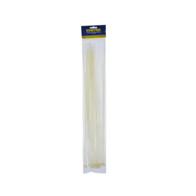 Set 25 Amarres Plásticos Blancos 500 Mm X 4.8 Mm Surtek