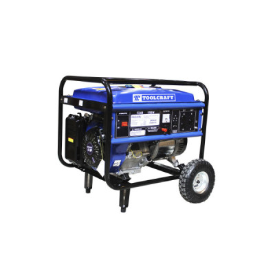 Generador Eléctrico 5.500 W Toolcraft 25 Litros Con Cuerda (TC3418)
