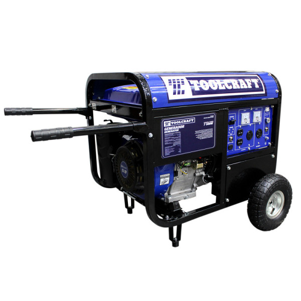 Generador Eléctrico 7.500 W Toolcraft 25 Litros Con Switch (TC3419)