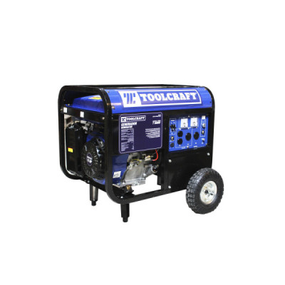 Generador Eléctrico 7.500 W Toolcraft 25 Litros Con Switch (TC3419)