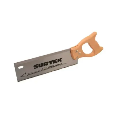 Serrucho De Costilla 10' Mango Madera Hoja 0.90 Mm Surtek