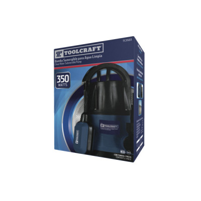 Bomba Sumergible Plástica 1/2 Hp Toolcraft Para Agua Limpia (TC3503)