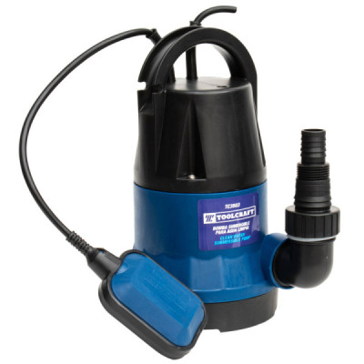 Bomba Sumergible Plástica 1/2 Hp Toolcraft Para Agua Limpia (TC3503)