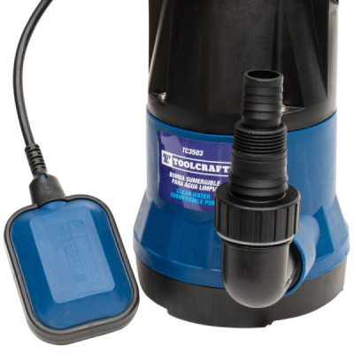 Bomba Sumergible Plástica 1/2 Hp Toolcraft Para Agua Limpia (TC3503)