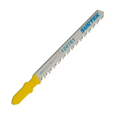 Set 5 Seguetas Finas Sierra Caladora T 10 Dpp 100 Mm Surtek