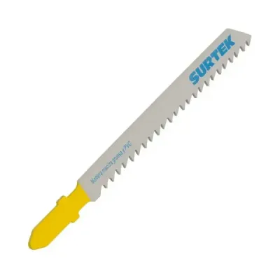 Set 5 Seguetas Para Sierra Caladora T 8 Dpp 100 Mm Surtek
