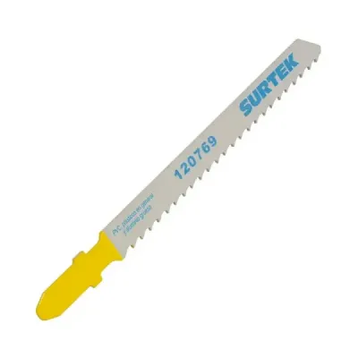 Set 5 Seguetas Rectas Sierra Caladora T 8 Dpp 100 Mm Surtek