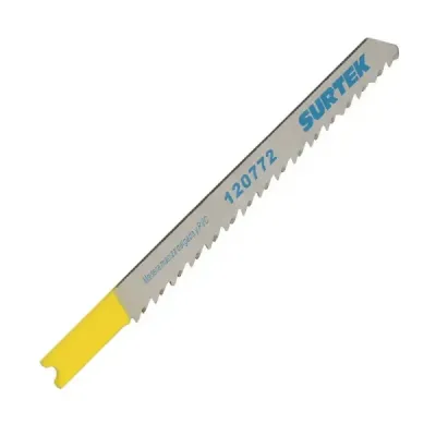 Set 5 Seguetas Finas Sierra Caladora U 10 Dpp 100 Mm Surtek