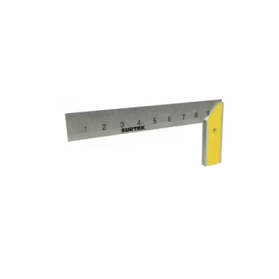 Escuadra Carpintero 10' Profesional Surtek Acero Inoxidable