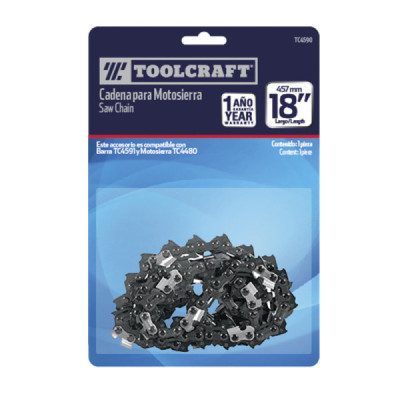 Cadena Para Motosierra A Gasolina De 22'' Toolcraft (TC3890)