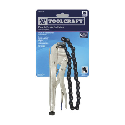 Alicate Hombresolo De Cadena 50 Cm Toolcraft Acabado Cromado (TC4147) Alicate Hombresolo De Cadena 50 Cm Toolcraft Acabado Cromado (TC4147)