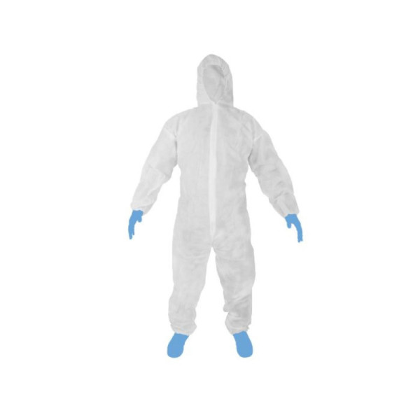Overol Desechable Talla L Repelente De Líquidos Toolcraft (TC4150)