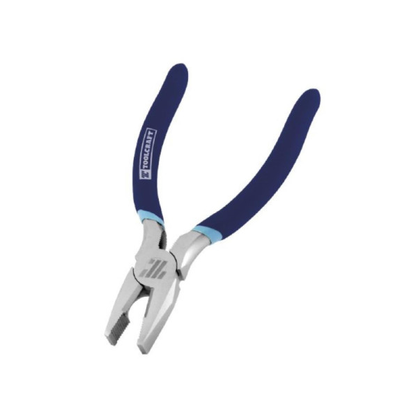 Alicate De Electricista 7'' En Acero Toolcraft De Vinil (TC4229)