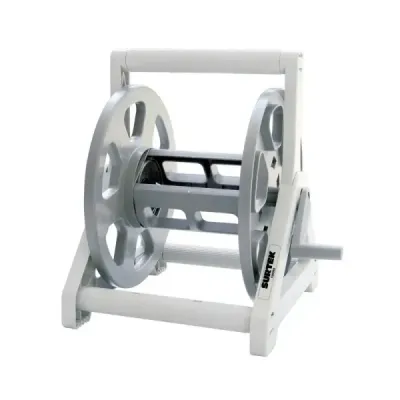 Porta Mangueras Piso Carrete 1/2' 5/8' 60m Surtek Compacto