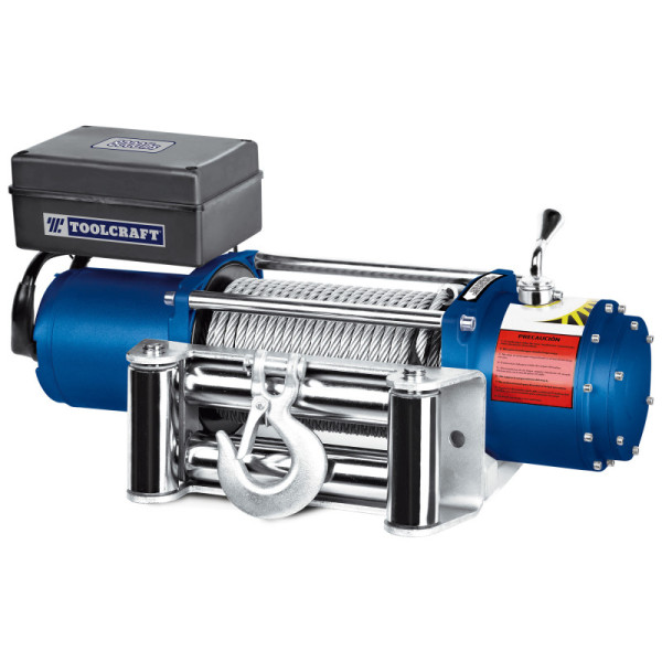 Winch Malacate Eléctrico 3.632 Kg 3.6 Hp Toolcraft De 29 M (TC4394)