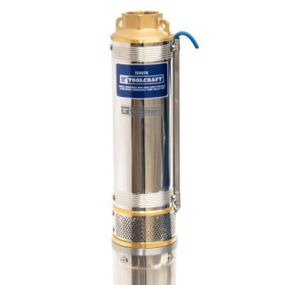 Bomba Sumergible Bala 1 Hp Toolcraft En Acero Inoxidable (TC4576)