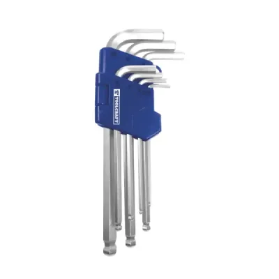 Juego De 7 Llaves Allen Largas Toolcraft 1/8' Hasta 3/8'