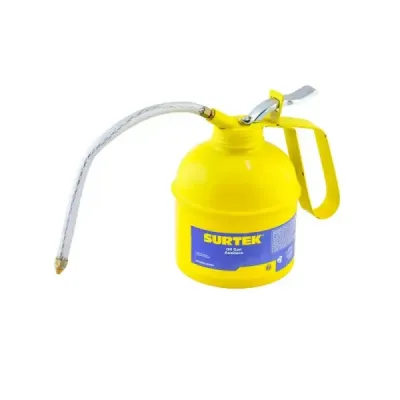 Aceitera Flexible 473 Ml 16 Oz Metálica Surtek Con Bomba