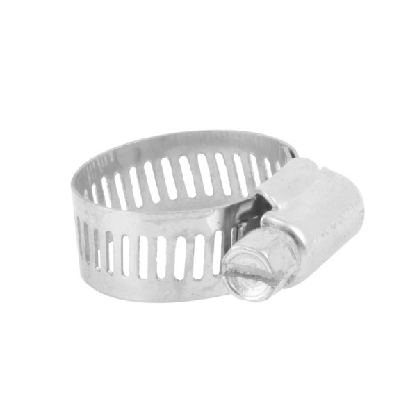 Set 10 Abrazaderas No.8 De 1/2'' Toolcraft Acero Inoxidable (TC4693)