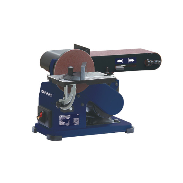 Lijadora De Banda 4'' Y Disco 6'' 350 W Toolcraft 1.900 Rpm (TC5274)