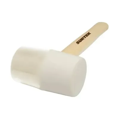 Mazo De Hule 24 Oz Cabeza 5/8' Mango Madera 12.1/2' Surtek