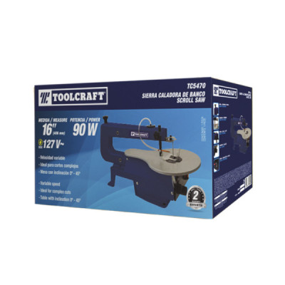 Sierra Caladora De Banco 90 W Toolcraft De 400 - 1600 Rpm (TC5470)