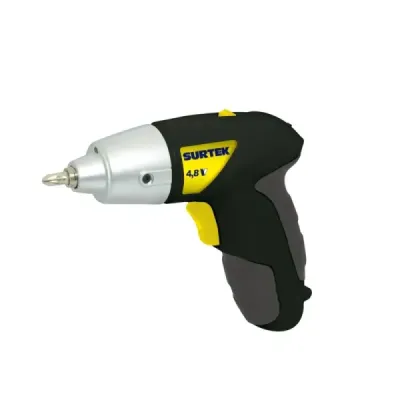 Atornillador Inalámbrico 4.8 V 3.5 Nm Surtek Con Accesorios