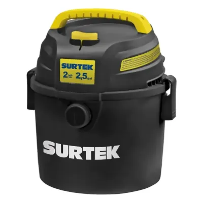 Aspiradora Sopladora 2.5 Gal 2 Hp Surtek Sólidos Y Líquidos