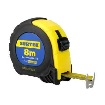 Flexómetro Cuerpo Anti-impacto 8 M X 1' Surtek Doble Cara