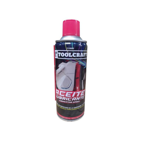 Lata De Aceite Lubricante 450 Ml Toolcraft Anti Corrosivo (TC5826)