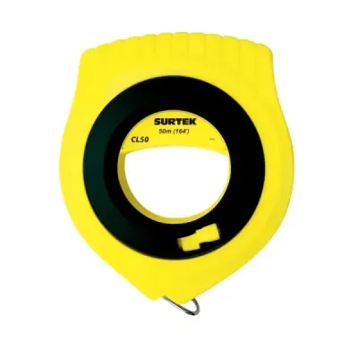 Cinta Métrica Larga Metálica 30 M X 13 Mm Surtek Cuerpo Abs
