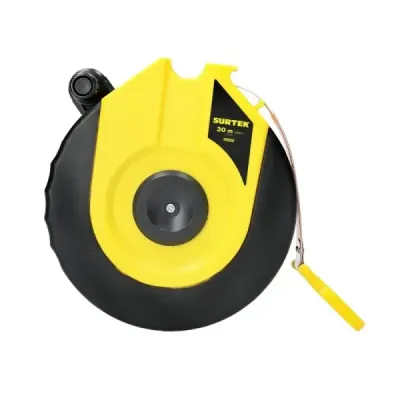 Cinta Métrica Fibra De Vidrio 30 M X 13 Mm Surtek Cuerpo Abs